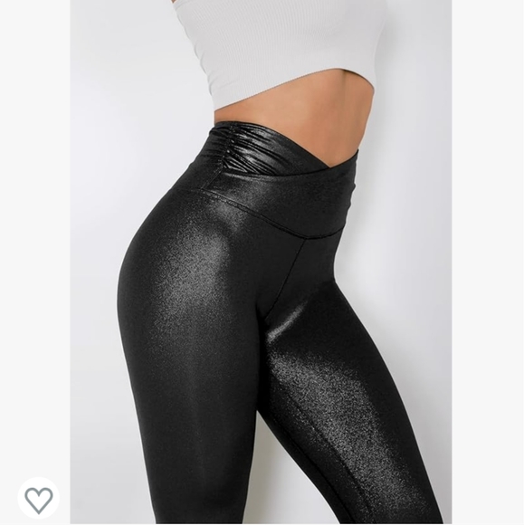 ODODOS Women's Cross Waist 7/8 Yoga Leggings NWT - Picture 2 of 2